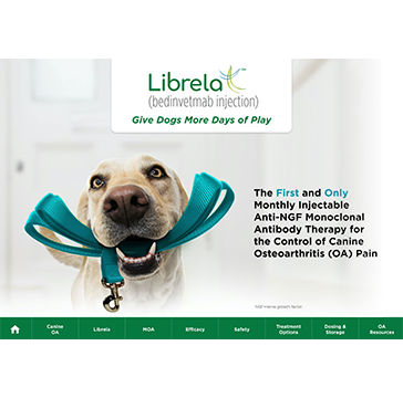 What are the side 2025 effects of librela in dogs